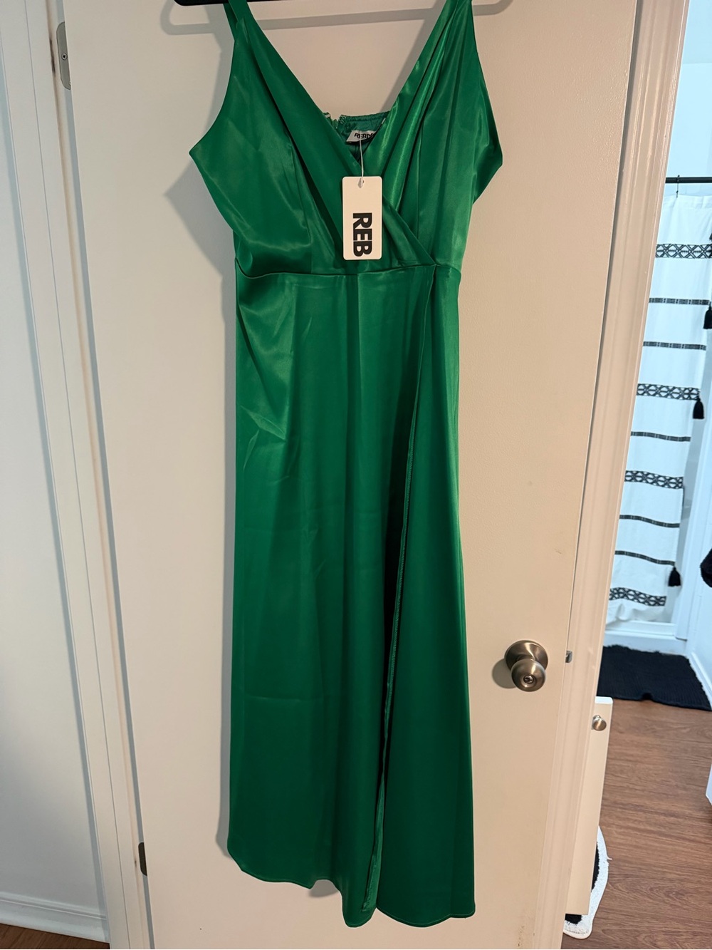 Rebdolls Thalia Satin Midi Dress